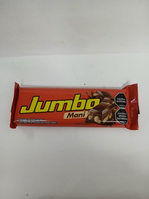 Jumbo chocolate con mani 90g