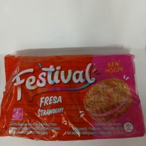 Galletas Festival fresa 403g