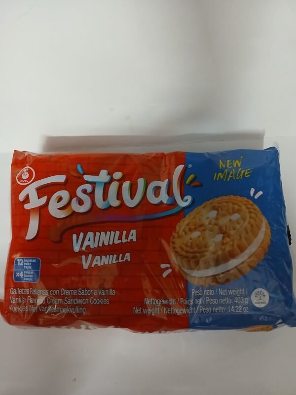 Galletas Festival vainilla 403g