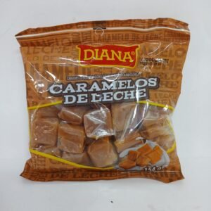 Caramelos de leche ( Diana ) con sabor a leche con mantequilla 154g