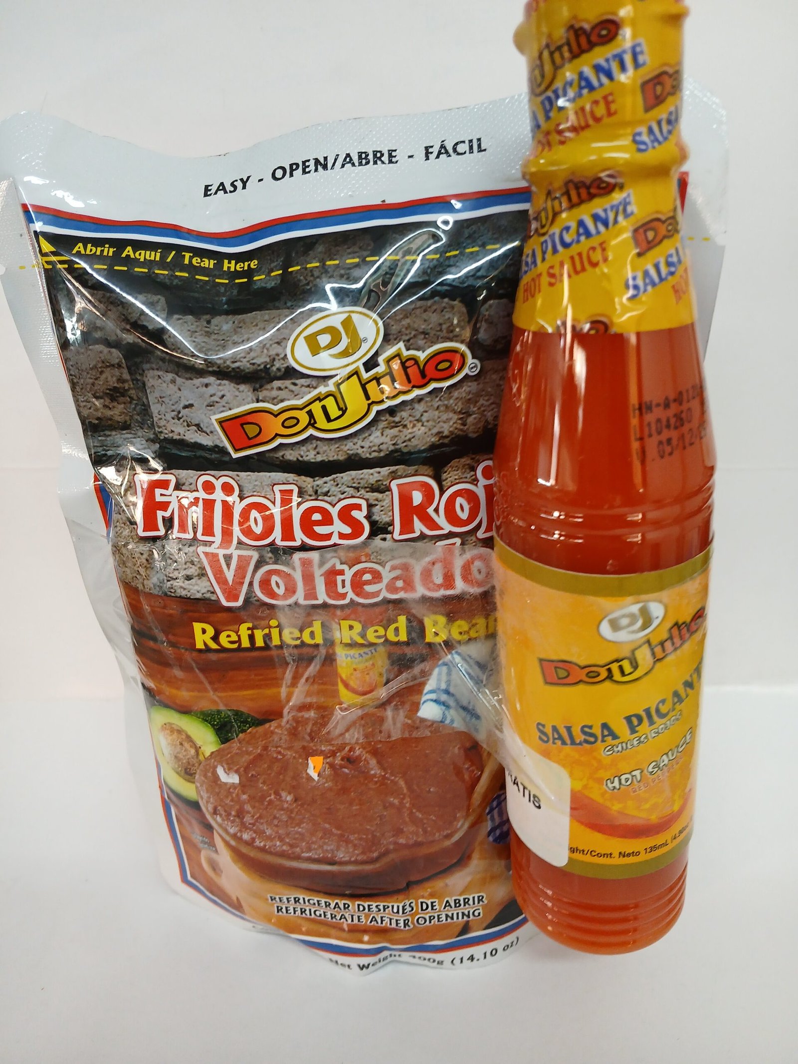 Frijoles rojos Volteados 400g ( Don Julio )