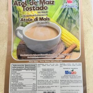 Atol de maíz tostada con azúcar ( La canasta ) 340g